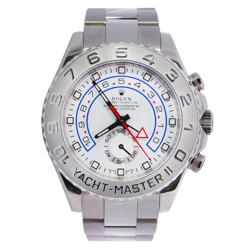 Rolex Yacht-Master II 44mm White Dial Watch Ref# 116689