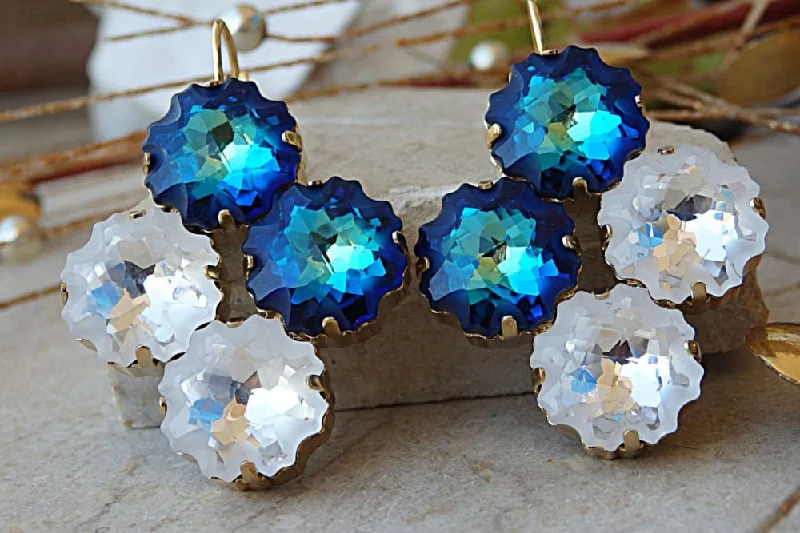 Sapphire earrings