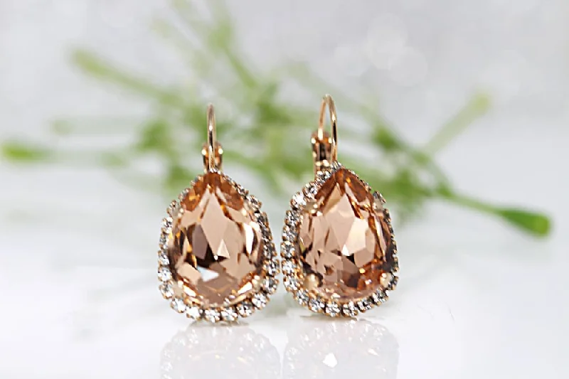 Rose Gold Earrings