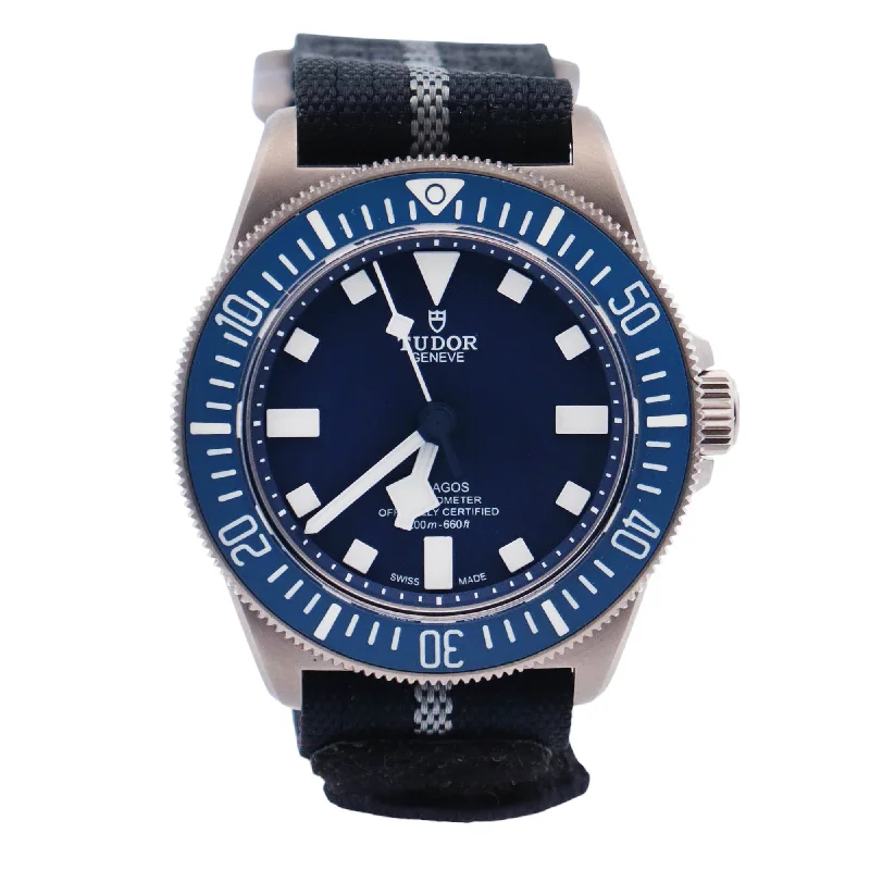 Tudor Pelagos 42mm Blue Dial Watch Ref# 25707B/24