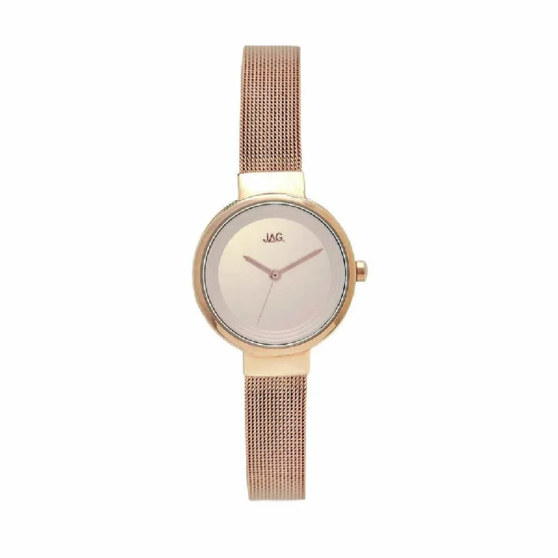 JAG Chloe Ladies Rose Mesh Strap Watch J2085A