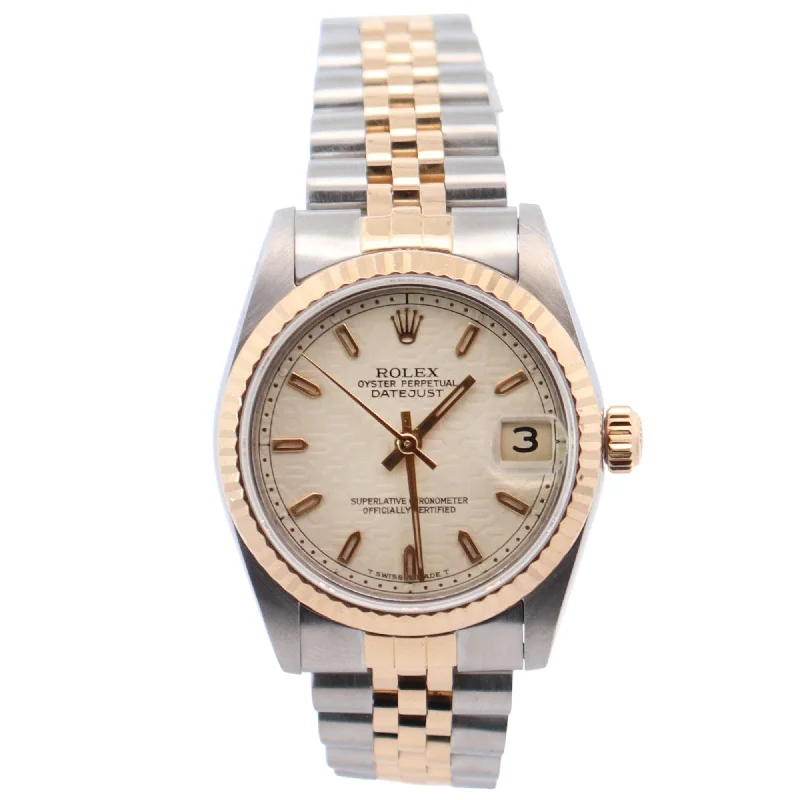 Rolex Datejust 31mm Champagne Dial Watch Ref# 68273