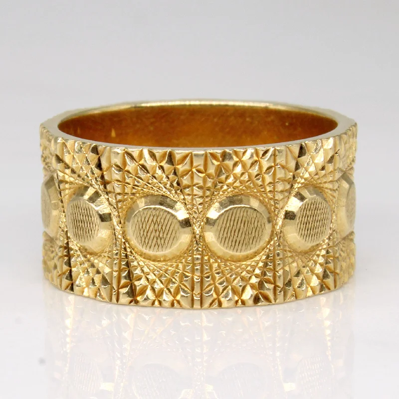 14k Yellow Gold Ring | SZ 7.5 |