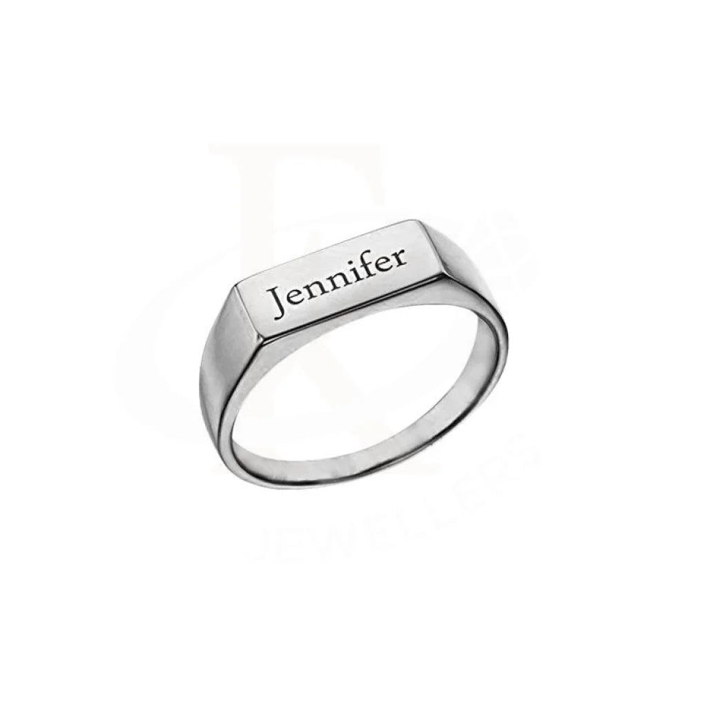 Silver 925 Name Engraved Ring - FKJRN2053