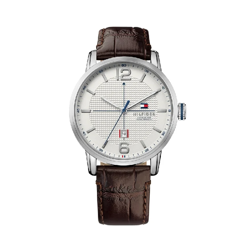 Tommy Hilfiger George Brown Leather Watch 1791217