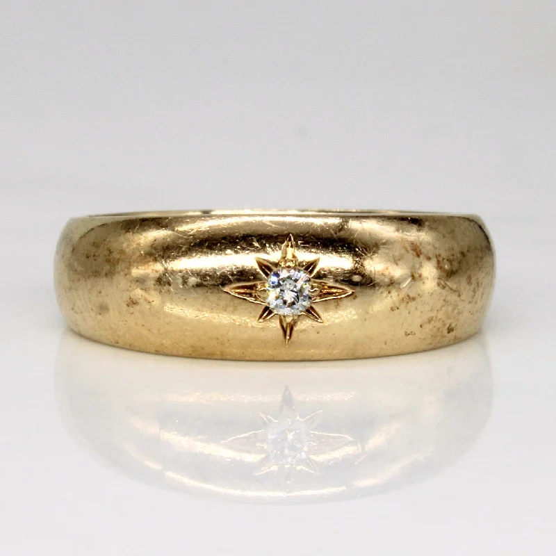 Diamond Star Ring | 0.04ct | SZ 8.75 |