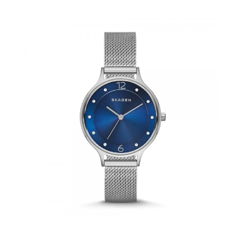 Skagen Anita Ladies Blue Dial Watch Model SKW2307