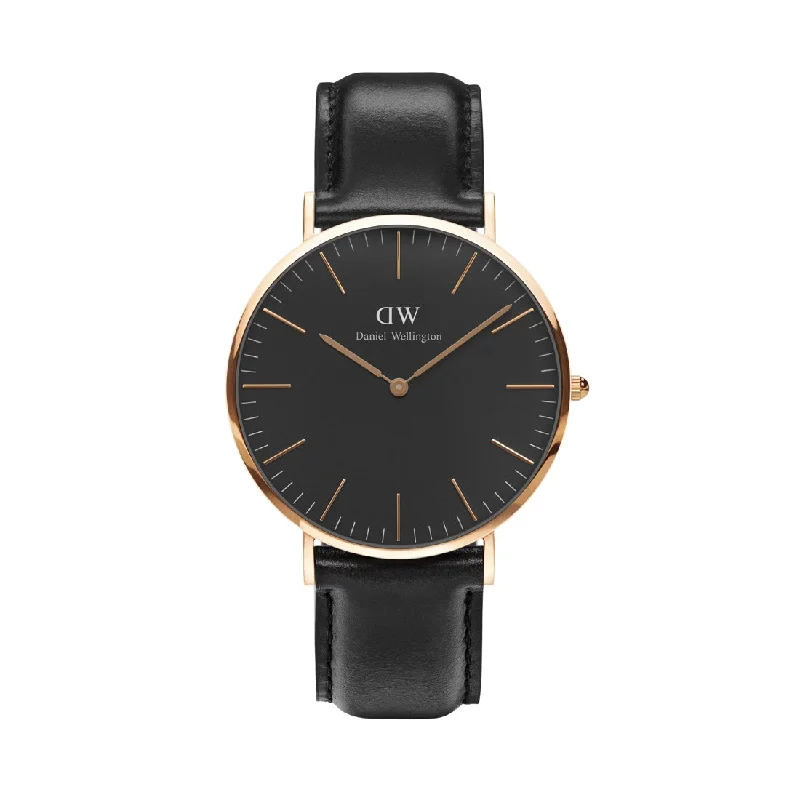 Daniel Wellington Sheffield Black Dial Watch DW00100127