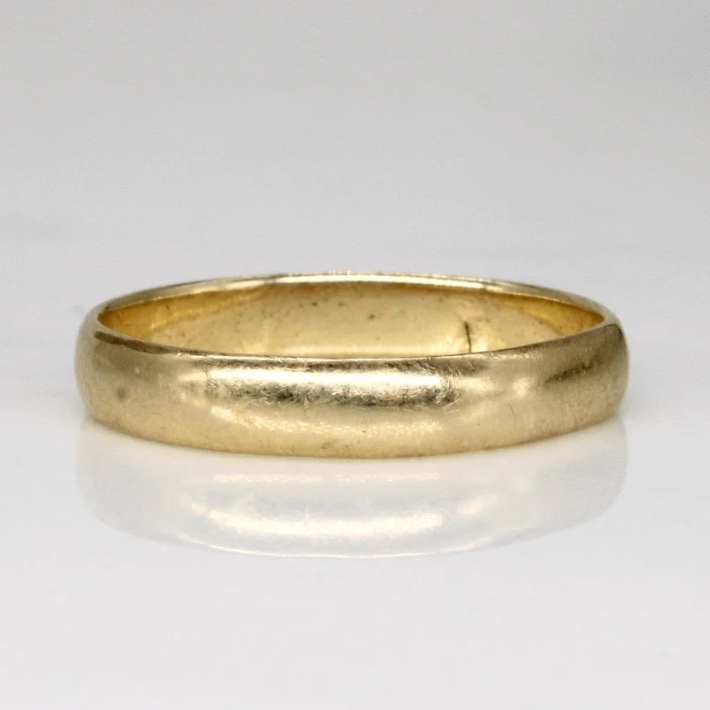 10k Yellow Gold Band | SZ 9.5 |