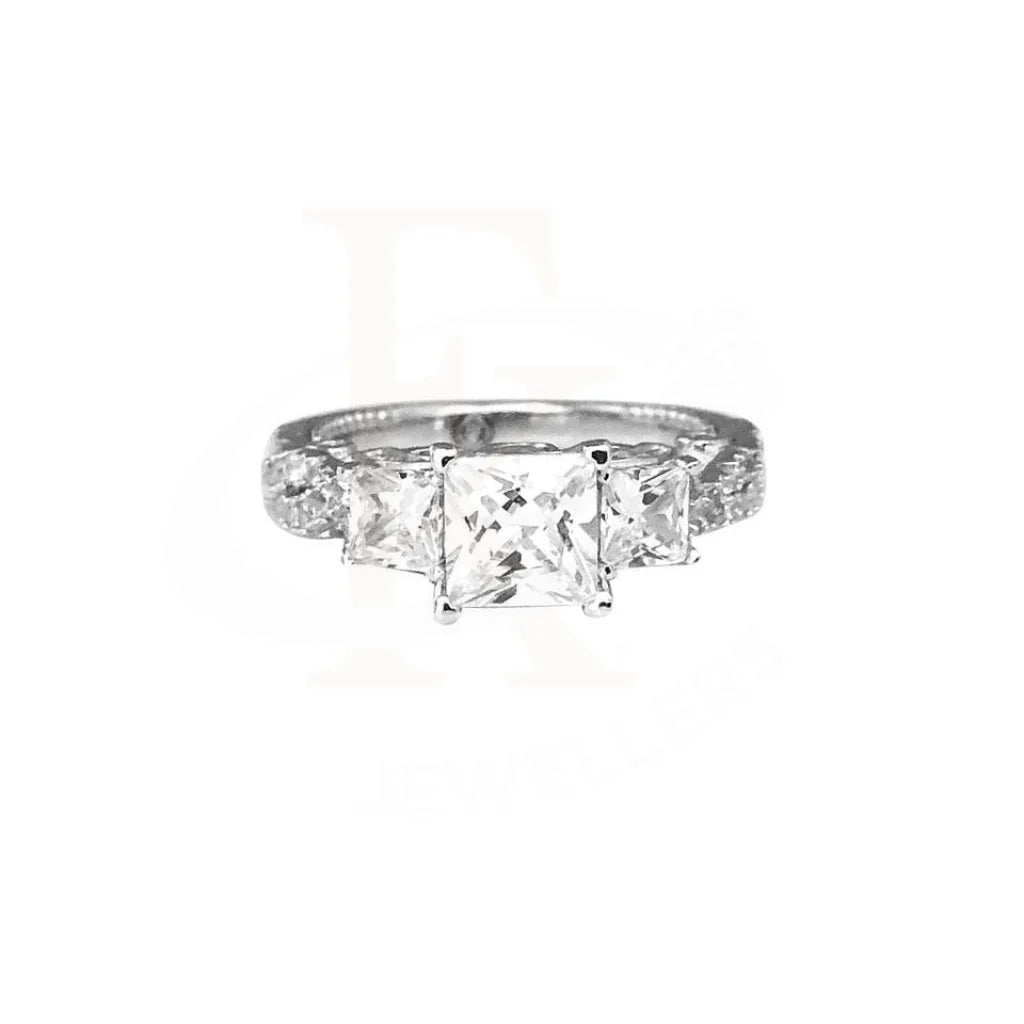 Sterling Silver 925 Solitaire Ring - FKJRN1777