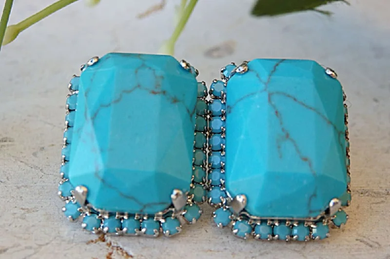 Turquoise earrings