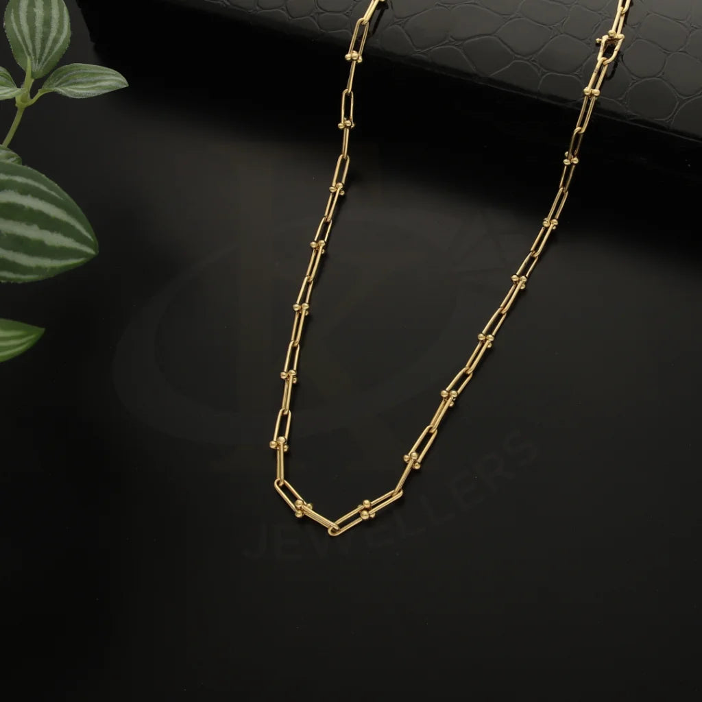 Gold Hardware Necklace 18KT - FKJNKL18K7325