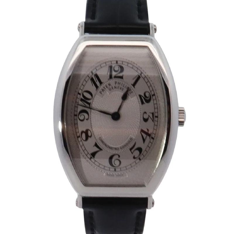 Patek Philippe Gondolo 5098 32mm Silver Dial Watch Ref# 5098P-001