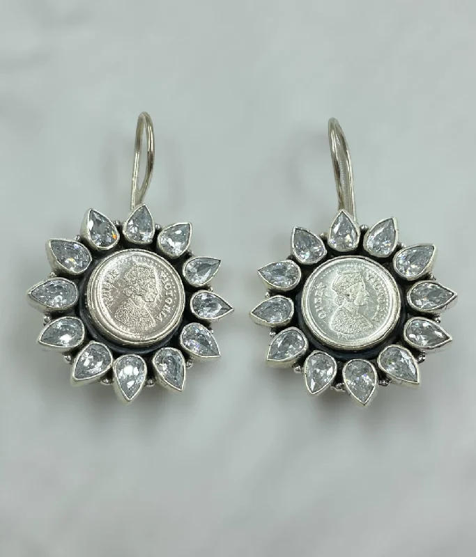 The Vinila Victoria Silver Gemstone Earrings