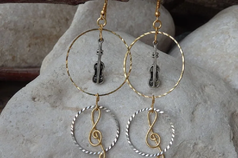 Double Hoops Earrings