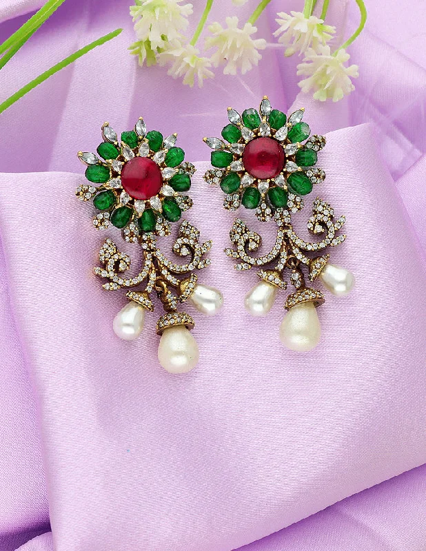 Victorian Zirconia Earrings