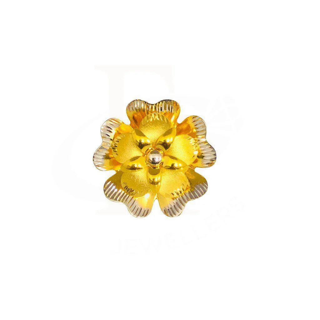 Gold Flower Ring 22KT - FKJRN1892