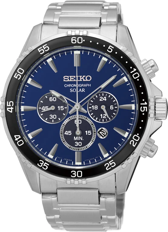 Seiko Mens Solar Watch SSC445P-9