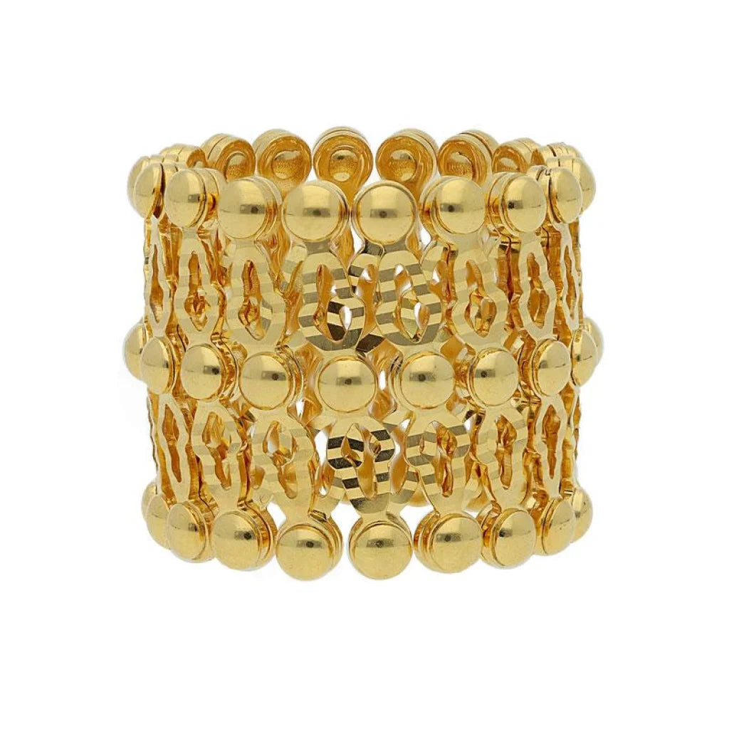 Convertible 2-in-One Ring and Bangle in 18KT Gold - FKJRN2091