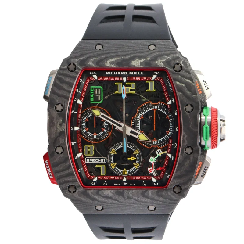 Richard Mille RM65-01 42mm Openwork Dial Watch Ref# RM65-01