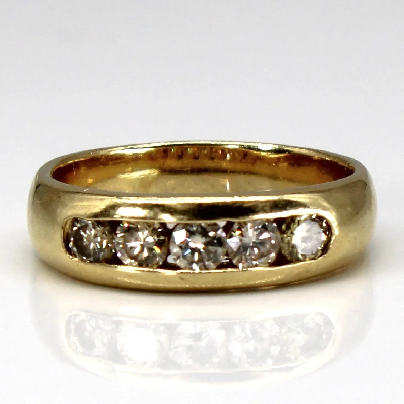 Channel Set Diamond 14k Band | 1.00ctw | SZ 9.75 |