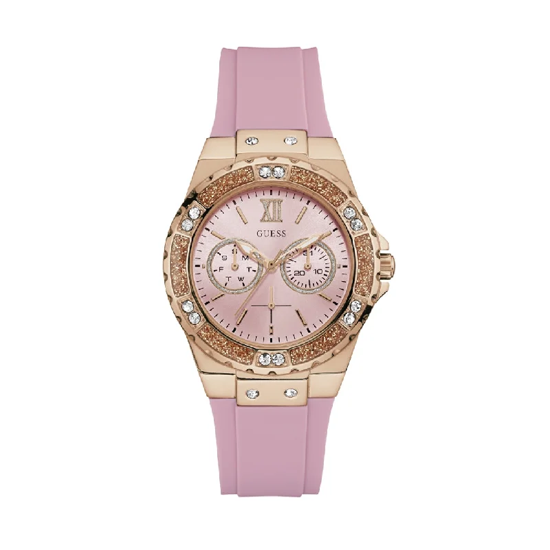 Guess Ladies Limelight Pink Watch Model W1053L3