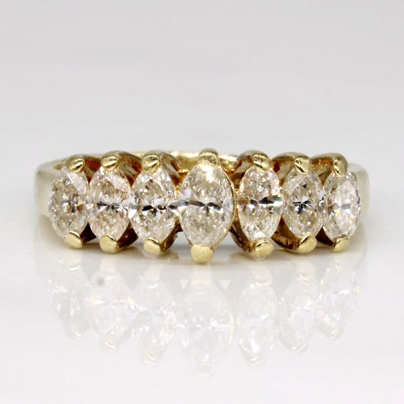 Marquise Diamond 14k Ring | 0.85ctw | SZ 5 |