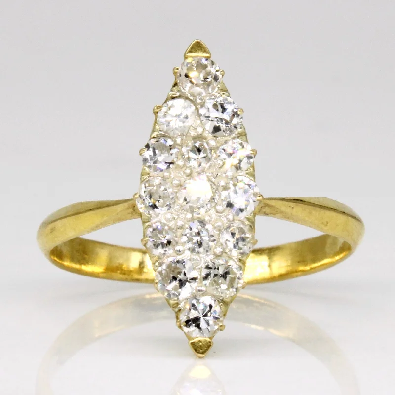 Diamond Cocktail Ring | 0.70ctw | SZ 7 |