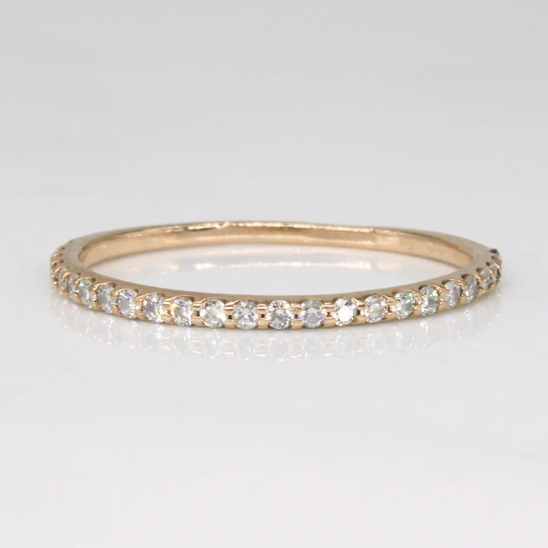 Diamond Half Eternity 14k Ring | 0.33ctw | SZ 6.25 |