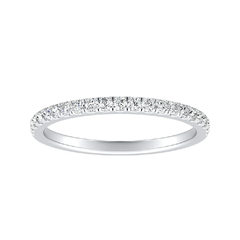 Auriya 1/5ctw Round Diamond Wedding Band 18k Gold