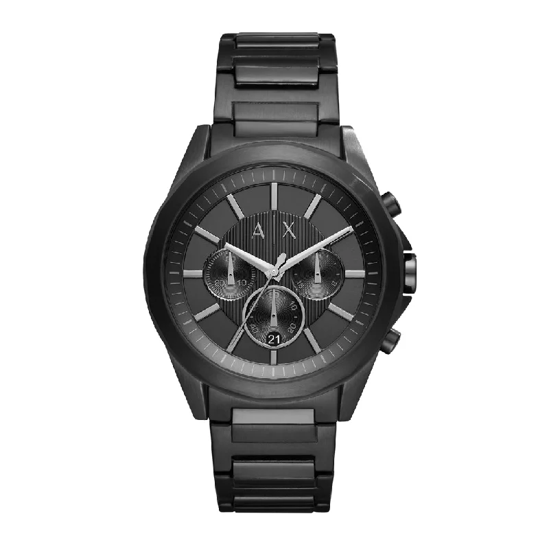 Armani Exchange Drexler Black Mens Watch Model AX2601