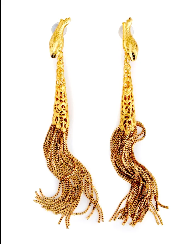 Serpente Tassel Earrings