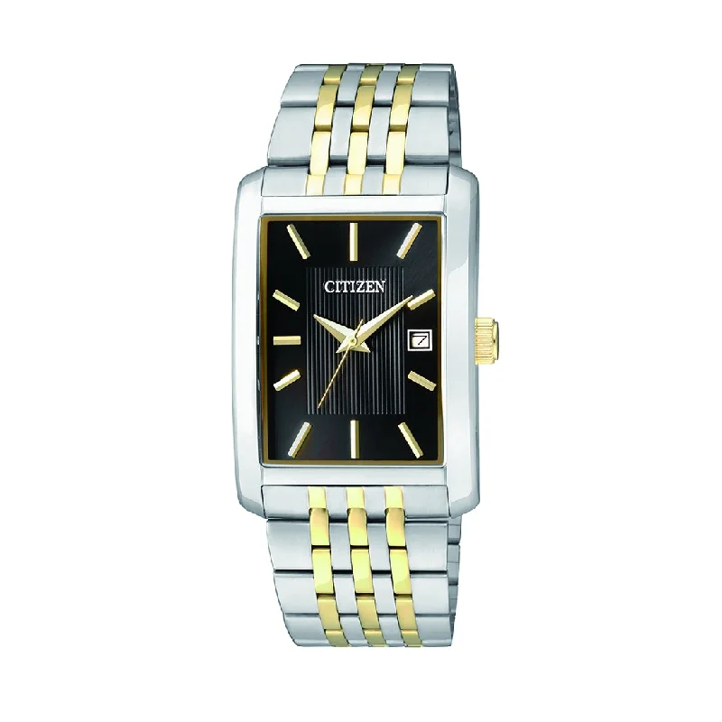 Citizen Men's Two Tone Rectangle Watch BH1678-56E