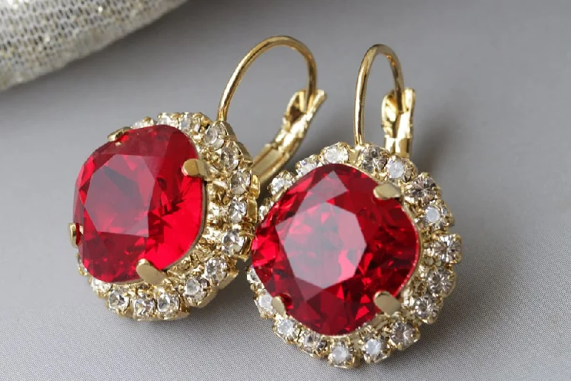 RUBY EARRINGS