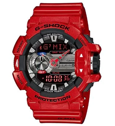 Casio G-Shock Digital Red Watch GBA400-4A