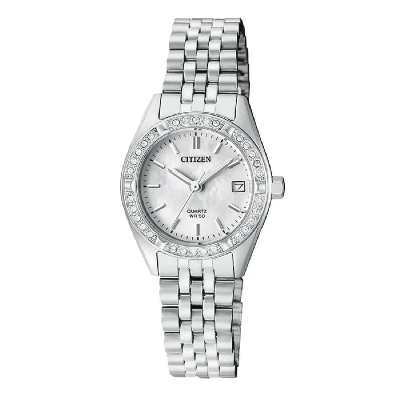 Citizen Ladies Stone Set Watch EU6060-55D