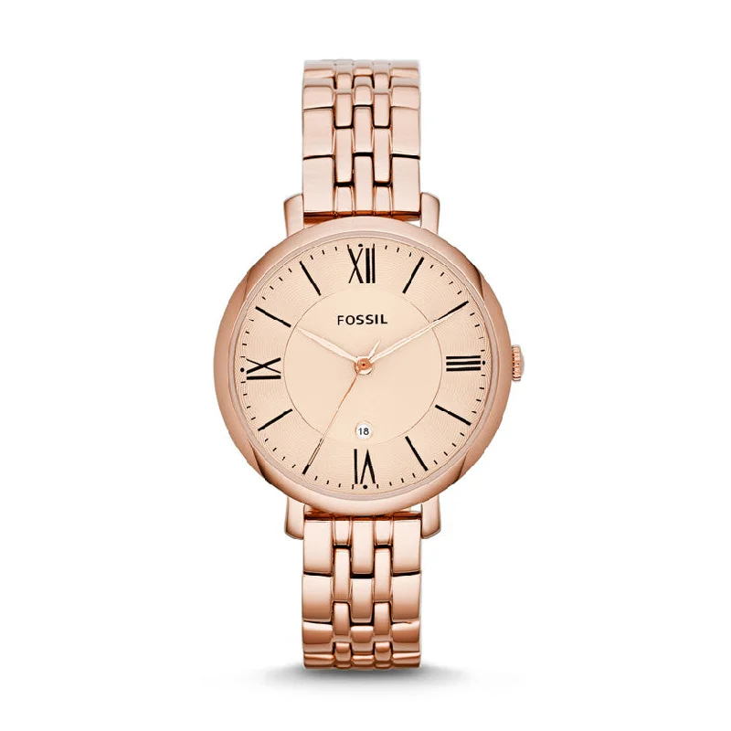 Fossil Ladies Rose Gold Watch Model- ES3435