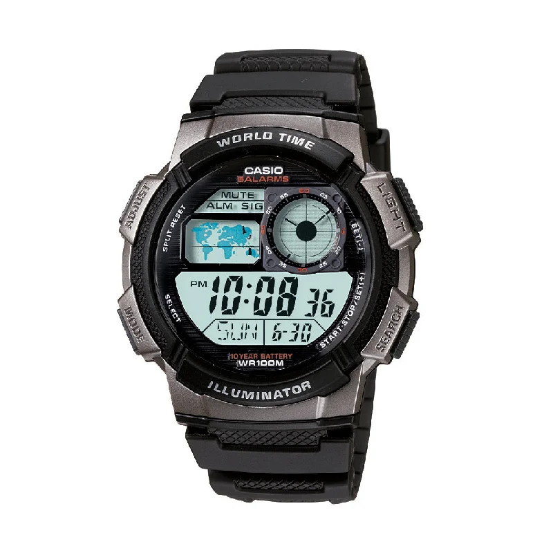 Casio Mens Digital Watch Model- AE1000W-1B