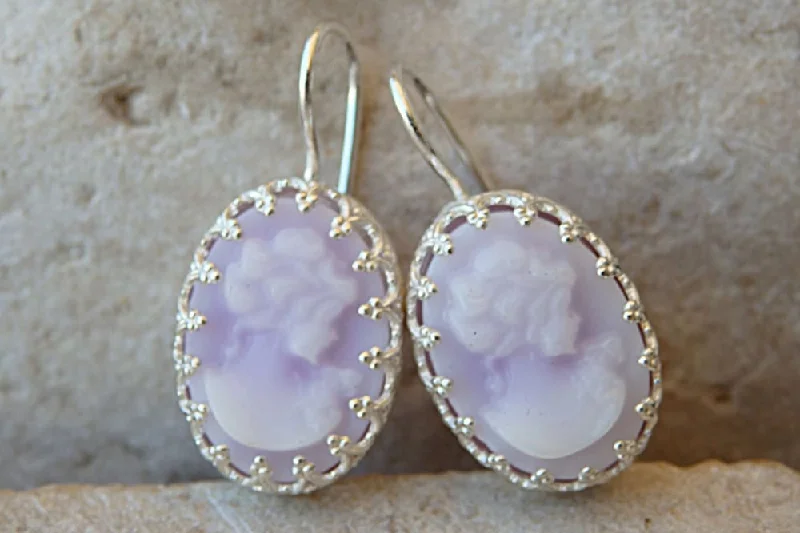 Cameo Earrings