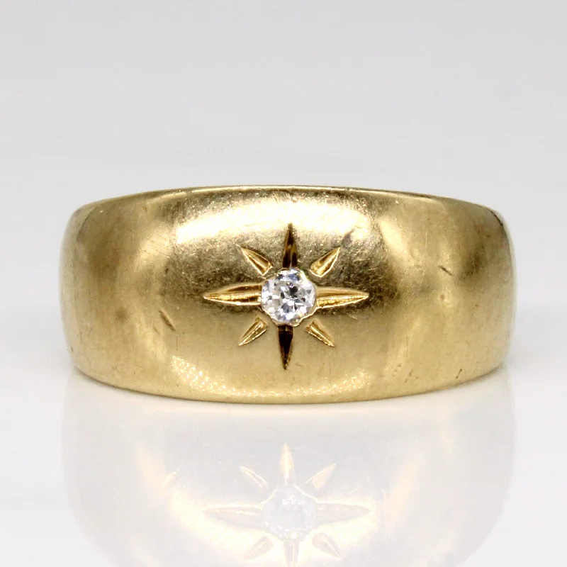 Diamond Star Ring | 0.03ct | SZ 4.5 |