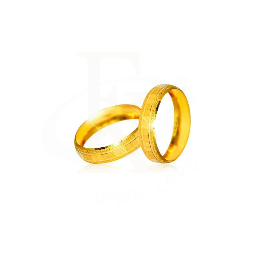 Gold Wedding Rings 22KT - FKJRN1314