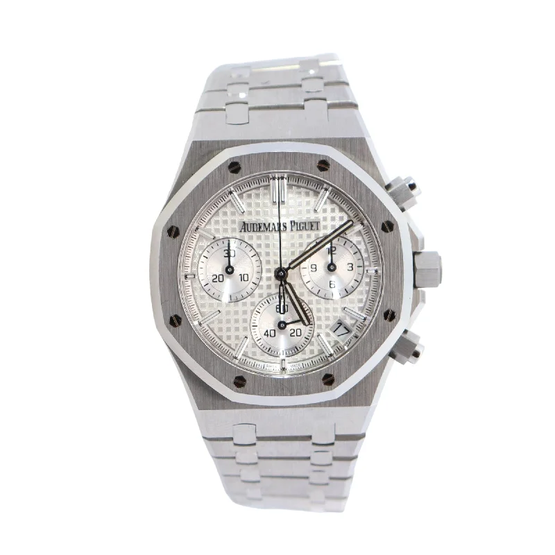 Audemars Piguet Royal Oak 41mm White Dial Watch Ref# 26240ST.OO.1320ST.07