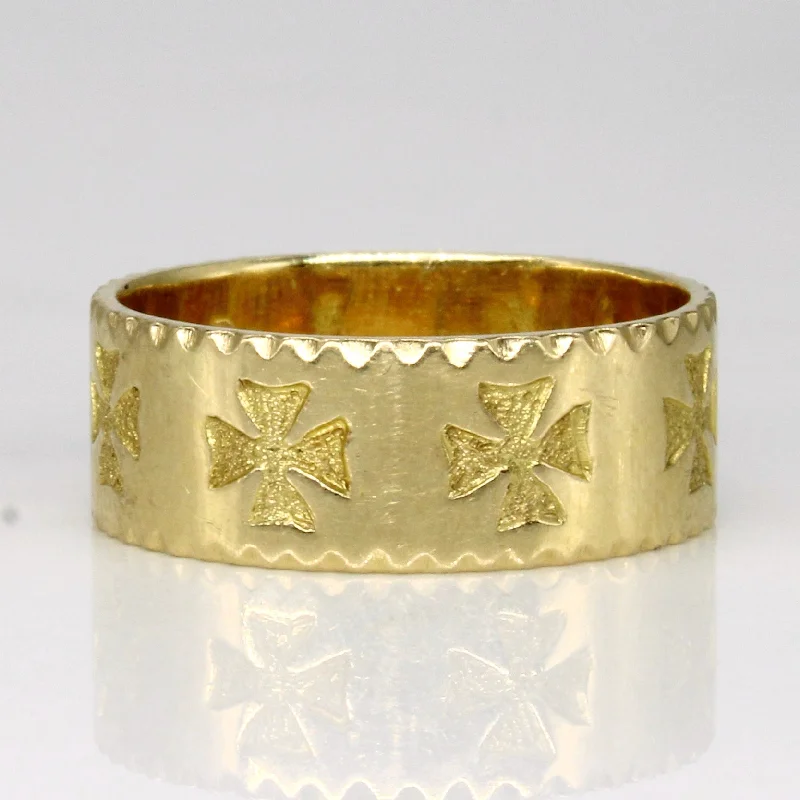 18k Yellow Gold Ring | SZ 6 |