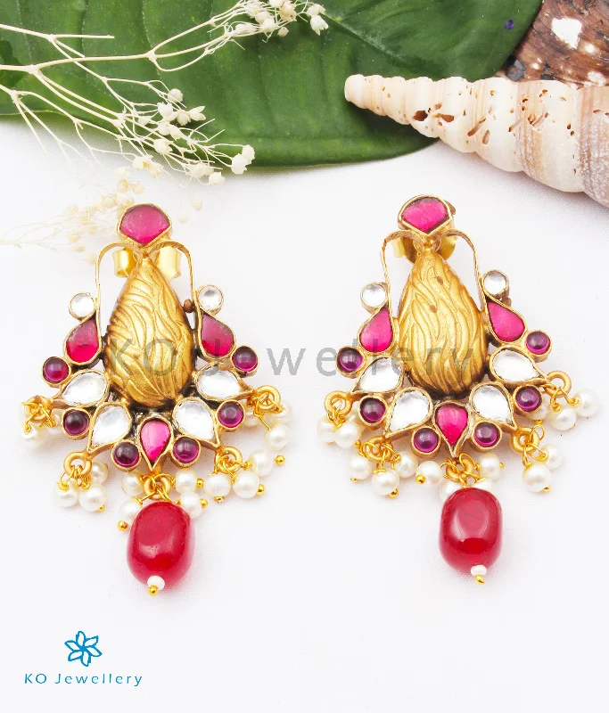 The Nupur Silver Kundan Earrings