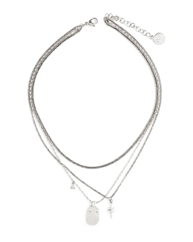 Paola Silver Necklace